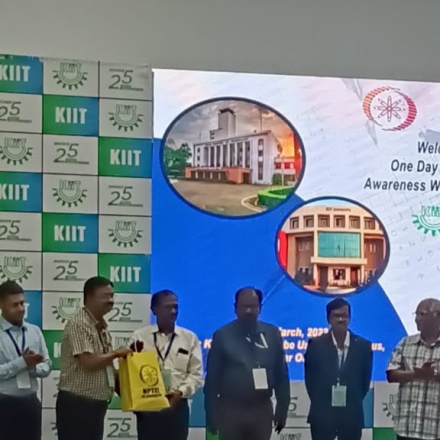 NPTEL felicitation at KIIT University (East Zone)