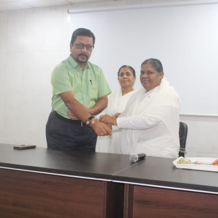 Raksha bandhan celebration at cime by prajapita brahmakumaris