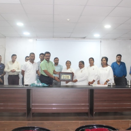 Raksha bandhan celebration at cime by prajapita brahmakumaris