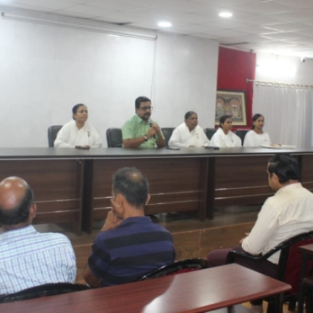 Raksha bandhan celebration at cime by prajapita brahmakumaris