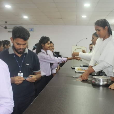 Raksha bandhan celebration at cime by prajapita brahmakumaris